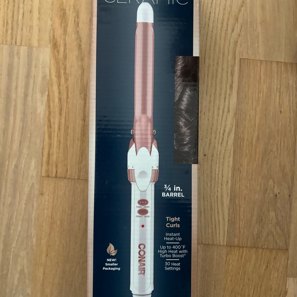 Conair Ceramic Rose Gold Curling Iron 3/4in barrel - Picture 1 of 1